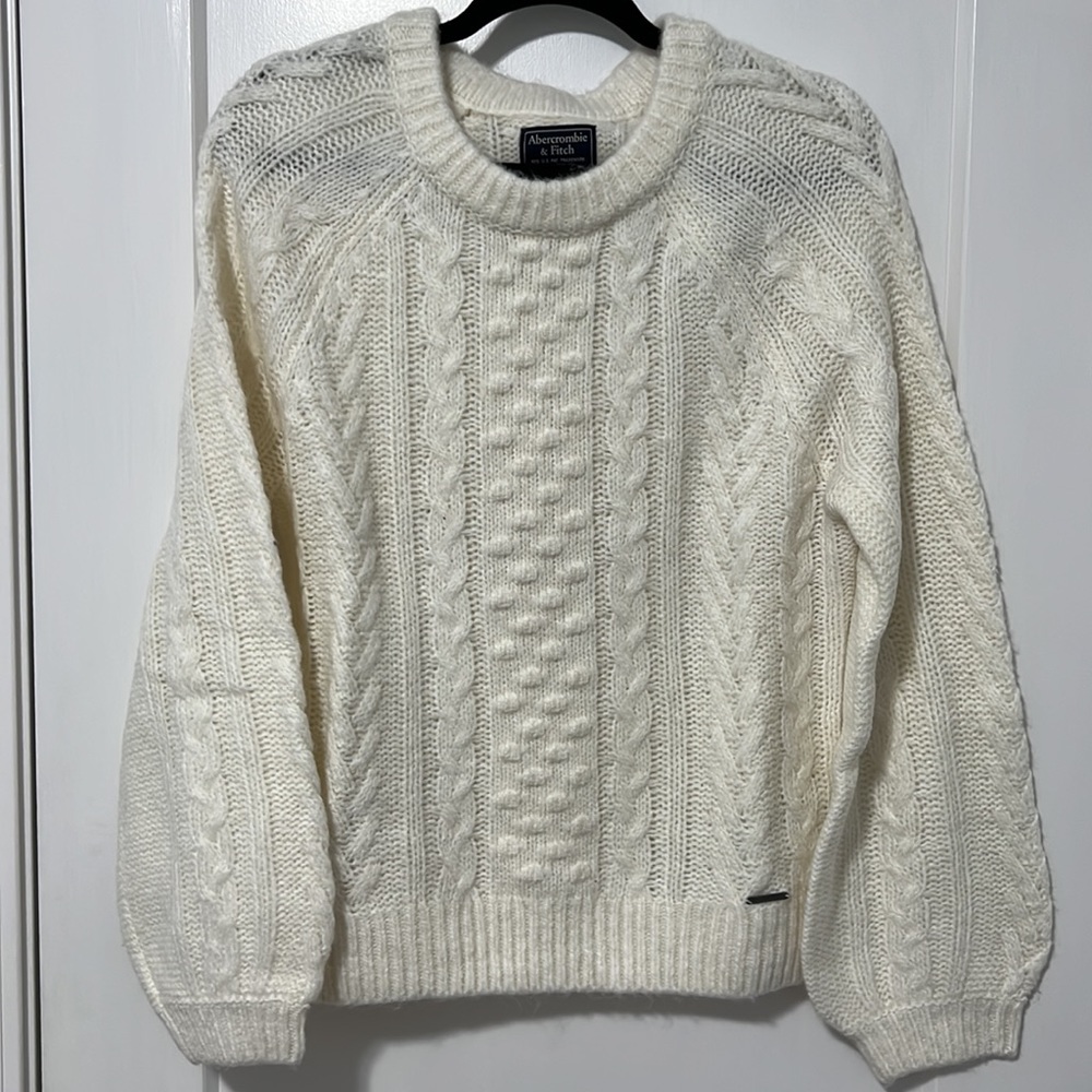 Abercrombie Chunky Crewneck Sweater